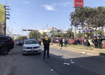 Trujillo: vigilante abate a sicario que intentaba asesinar a un hombre frente al Real Plaza