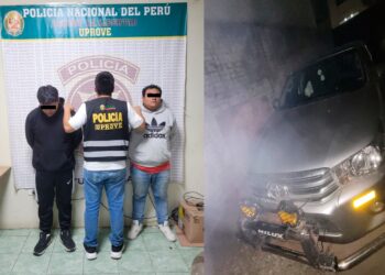 Trujillo: recuperan camioneta robada y capturan a dos sujetos que la custodiaban
