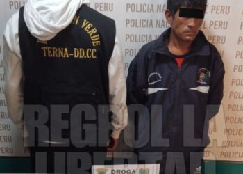 Trujillo: Detienen a sujeto con más de 100 envoltorios de PBC en El Porvenir