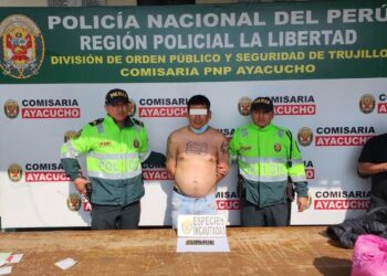 Trujillo: capturan a sujeto tras arrebatarle el celular a una ciudadana