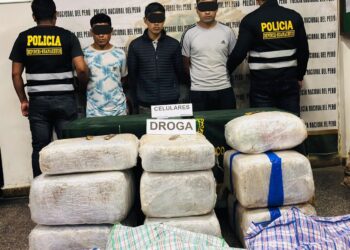 La Libertad: Detienen a tres sujetos e incautan gran cantidad de marihuana durante operativo policial en Huamachuco