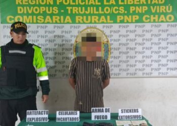 Chao: Intervienen a menor de edad con dinamita, armas de fuego y vinculación a extorsiones en Mar Verde