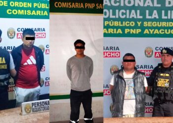 Trujillo: PNP captura a tres prófugos con requisitoria vigente por hurto agravado