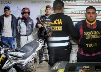 Trujillo: Capturan a los presuntos integrantes de ‘Los Cachacos del Padrino’ involucrados en la detonación de un explosivo