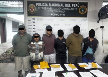 Trujillo: Intervienen a dos menores de edad presuntos integrantes de banda criminal dedicada a la extorsión en La Esperanza