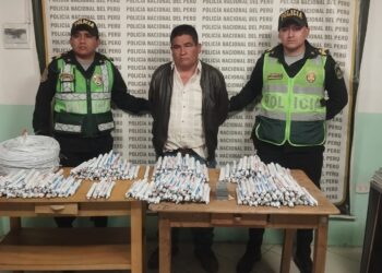 La Libertad: PNP incauta cargamento de explosivos y detiene a presunto responsable en Virú