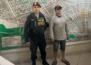 La Libertad: Drones de la PNP apoyan en la captura de un requisitoriado en plena vía pública en Trujillo