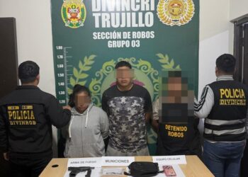 La Libertad: PNP captura a integrantes de ‘Los Tiburones’ tras homicidio en Vía de Evitamiento en Trujillo