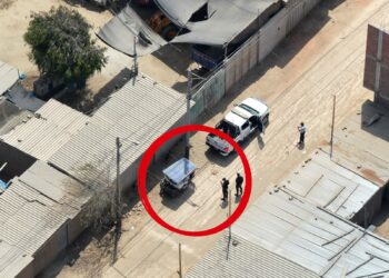 Trujillo: PNP con ayuda del dron ‘Orion’ recupera vehículo menor con requisitoria en Miramar